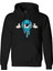 Eye Hand Tasarım Dijital Baskılı 3 Iplik Şardonlu Unisex Kapüşonlu Hoodie Sweatshirt 1