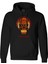 Trance Tasarım Dijital Baskılı 3 Iplik Şardonlu Unisex Kapüşonlu Hoodie Sweatshirt 1