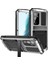 Samsung Galaxy S24+ Kickstand Cover Dahili Temperli Cam Ekran Koruyucu (Yurt Dışından) 1