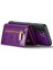 Samsung Galaxy S24 Kickstand Kılıfı Çıkarılabilir Cüzdan Glitter Telefon Kapağı (Yurt Dışından) 2