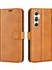 Samsung Galaxy S24+ Pu Deri Flip Stant Cüzdan Telefon Kapağı (Yurt Dışından) 1