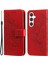 Samsung Galaxy S24+ Stand Cüzdanı Baskılı Pu Deri Cep Telefon Kabuğu Kapağı (Yurt Dışından) 1
