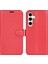 Samsung Galaxy S24+ Cüzdan Stand Litchi Doku Telefon Kapağı (Yurt Dışından) 1