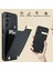 Samsung Galaxy S24+ Metal Dekor Tpu+ Pu Deri Kart Tutucu Anti-Drop Cep Telefon Kılıfı (Yurt Dışından) 5