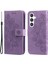 Samsung Galaxy S24+ Stand Cüzdanı Baskılı Pu Deri Cep Telefon Kabuğu Kapağı (Yurt Dışından) 1
