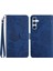 Samsung Galaxy S24+ Deri Cüzdan Kayışlı Baskılı Cep Telefonu Kapağı (Yurt Dışından) 1