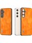 Samsung Galaxy S24 Litchi Doku Geri Kılıf Pu Deri Kaplamalı Pc+Tpu Telefon Kapağı (Yurt Dışından) 2