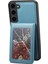 Samsung Galaxy S24 Desen Basılı Kart Tutucu Deri+Tpu Telefon Kapağı (Yurt Dışından) 4