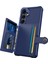 Samsung Galaxy S24 Yumuşak Tpu+Pu Deri Kart Yuvaları Kickstand Telefon Koruyucu (Yurt Dışından) 3
