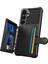 Samsung Galaxy S24 Yumuşak Tpu+Pu Deri Kart Yuvaları Kickstand Telefon Koruyucu (Yurt Dışından) 3