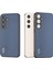Samsung Galaxy S24 Karbon Fiber Doku Pu Deri+Pc+Tpu Telefon Kapağı (Yurt Dışından) 2