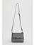 Gümüş Siyah Uzun Askılı Kol Çantası 05PO24Y1969ZKM Gmss 1