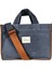 Hishi Rj Tote Bag Denim Taba Biyeli Mumlu Kanvas Omuz Çantası & El Çantası 2