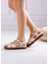 Venüs 2216403Y Kadın Hakiki Deri Çapraz Bant Ultra Comfort Sandalet 2