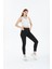 Siyah Dar Paça Skinny Power Likra Kot Pantalon 3
