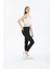 Siyah Dar Paça Skinny Power Likra Kot Pantalon 4