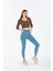 Snow Açık Kar Dar Paça Skinny Power Kot Pantalon 3