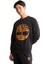 Siyah Erkek Kapüşonlu Sweatshirt TB0A2BJ8P561_TREE Logo Crew Neck Sw 2