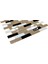 Mutfak, Banyo, Havuz, Sauna, Spa ve Yaşam Alanlarının Tüm Yüzeyleri Için Kristal Cam Mozaik. Cam Ölçüsü: 23X73 Mm. File Ölçüsü: 30X30 Cm. ( 1 Kutu = 11 File Karo = 1 M2 Fiyatıdır. ) 2