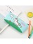 Yeşil Stil 1 Adet Kawaii Sevimli Unicorn Kalem Kutusu Çocuklar Için Büyük Pu Kalem Çantası Kılıfı Hediye Okula Dönüş Kırtasiye Okul Malzemeleri Estuches (Yurt Dışından) 1
