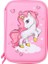 A3 Stili 3D Unicorn Kalem Kutusu Okul Sevimli Kalem Kutusu Eva Sert Kabuklu Kalem Kutusu Kız Kalem Çantası Öğrenci Kalem Çantası Karikatür Kawaii Kırtasiye (Yurt Dışından) 2