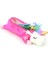 Maymun Stili Pullu Kalem Kutusu Mum Boya Licorne Astucci Estuches Lapices Peluş Kızlar Unicorn Etui Pennen Kawaool Malzemeleri Kalem Kutusu (Yurt Dışından) 2