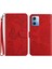 Xiaomi Poco X5 Darbeye Deri Kılıf Çiçekler ve Kelebekler Pu (Yurt Dışından) 1