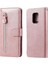 Xiaomi Redmi Not 9s Için Kılıf Deri Fermuar Koruyucu Kapak Kart Yuvası (Yurt Dışından) 1