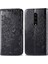 Oneplus 7 Pro Için Kılıf Zarif Desen Deri Kılıf Kapak Çevirin Basit (Yurt Dışından) 1