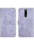 Bilek Kayışı Çiçekler ve Kelebekler Deri ile Xiaomi Redmi 8 Için Kılıf (Yurt Dışından) 1