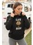 Pamuklu Tarz Oversize Kadın Kapşonlu Sweatshirt 1