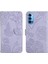 Bilek Kayışı Çiçekler ve Kelebekler Pu Flip ile Oppo Oppo 4 Pro Için Kılıf (Yurt Dışından) 1
