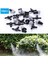 Mist Sprinkler + Tees Konnektör Nozulları Sulama Suyu Kontrol Püskürtücü Damla Sulama Bahçe Mist Sprinker (Yurt Dışından) 1