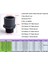 1ı2 Inç Ila 20 mm Arası Stil 5 Adet "~ 2" Erkek Konu Pvc Boru Koyu Gri Düz Konnektör Akvaryum Su Deposu Borusu Hızlı Eşit Ortak Bahçe Sulama Armatürleri (Yurt Dışından) 5