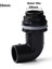 Sarı Stil 1 Bilgisayar ~50MM Siyah Pvc 90° Eşit Dirsek Konnektörleri Balık Tankı Akvaryum Drenaj Giriş Çıkış Bağlantıları Bahçe Sulama Taşma Borusu (Yurt Dışından) 1