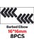 KSL01-141-8PCS Tarzı Kesla Bahçe Sulama Borusu Dikenli Konnektör Uydurma Tee Dirsek Kaplinler Bahçe Için Uç Fiş Mikro Damla Adaptörü (Yurt Dışından) 4