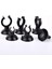 Iç Çap 5mm Stili 5 Adet 5~~18MM Pvc Boru Vantuz Kelepçesi Akvaryum Balık Tankı Havayolu Tüpü U-Tipi Tutucular Oksijen Pompası Boru Hortumu Sabitleme Enayiler (Yurt Dışından) 5