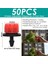 SPL11-092-50PCS Tarzı Sprycle L 4l 8l Basınç Dengeleyici Yayıcı Damlatıcı Kendi Kendini Temizleyen Damla Sulama Suyu Regülatörü E Hortum Delgeç (Yurt Dışından) 1