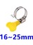 16-25 mm Stili 2 Adet Ayarlanabilir Paslanmaz Çelik Plastik Kelebek Kolu 8 ~ 38MM Çaplı Boru Sonsuz Tahrik Kelepçesi Hortum Tüpü Sabitleme Esnek Klip (Yurt Dışından) 1