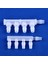 2.4mm Tarzı 50 Parça 5~.4~ Pp Eşit Çaplı 5 Yollu Konnektör Akvaryum Tankı Hava Pompası Hortum Bağlantısı Bahçe Sulama Sistemi Boru Pagoda Bağlantıları (Yurt Dışından) 5