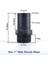 1 İNÇ-30MM Stili 1 Parça '' ~ 1'' Upvc Pagoda Erkek Konu Konnektör Bahçe Sulama Aksesuarları Su Borusu Hortum Ortak Akvaryum Balık Tankı Adaptörü (Yurt Dışından) 1