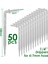 L-50PCS Tarzı Pcs Dayanıklı '' C-Tipi Kanca Hortum Saksı Damla Sulama Uydurma Sera Için Sabit Kök Destek Tutucu Bahisler (Yurt Dışından) 1