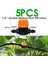 SPL11-025-5PCS Stili Sprycle Damla Sulama Yağmurlama Sistemi Inç Barb Tee Tek Çift Su Borusu Konnektörü Çapraz Kapatma Bağlantısı Hortumu Bahçe (Yurt Dışından) 1