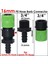 KSL01-214-4PCS Tarzı Kesla Hızlı Bağlantı Nipeli Euro '' Pe Hortum Borusu Için Dişli Barb Adaptörü Bahçe Damla Sulama Sulama Sistemi (Yurt Dışından) 5