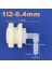 1l2-6.4mm Stili 1 Takım Ab Inç 6.4 ~ 20MM Dirsek Su Deposu Konnektörü Akvaryum Bahçe Sulama Hortumu Ortak Su Borusu 90 Derece Adaptör (Yurt Dışından) 1