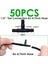 SPL11-027-50PCS Tarzı Sprycle Damla Sulama Yağmurlama Sistemi Inç Barb Tee Tek Çift Su Borusu Konnektörü Çapraz Kapatma Bağlantısı Hortumu Bahçe (Yurt Dışından) 5