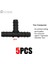 IX2PCS X25MM Stili Mucıakıe Bahçe Sulama Borusu Uydurma Tee Dirsek Eşit Dikenli Konnektör Uç Fişi Bahçe Için Mikro Damla Adaptörü (Yurt Dışından) 3