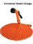 Turuncu Tarzı 25FT-7.5M Uzatılmış Genişletilebilir Bahçe Su Tabancası Hortumu Ft Sihirli Pvc Makara Borusu Witraying Modu Bahçe Çiftliği Sulama Için Su Tabancası Araba Yıkama (Yurt Dışından) 1