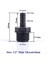 1l2 Inç-8mm Stili 1 Parça '' ~ 1'' Upvc Pagoda Erkek Konu Konnektör Bahçe Sulama Aksesuarları Su Borusu Hortum Ortak Akvaryum Balık Tankı Adaptörü (Yurt Dışından) 1