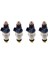 Adet Yakıt Enjektörleri Seti Mitsubishi 2.4l L4 1994-1999 842-12147 MDH275 INP-065 Için Fit (Yurt Dışından) 5